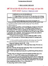 Tài liệu bồi dưỡng học sinh giỏi Lịch sử Khối 9